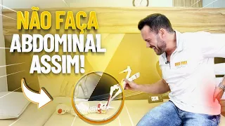 ABDOMINAL E DOR NA COLUNA, O QUE FAZER? - Fisioprev com Guilherme Stellbrink