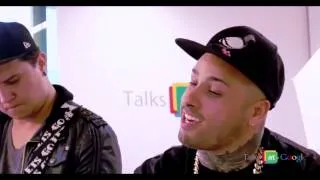 NickyJam - Travesuras & Voy A Beber Remix// Acustico #Google2014