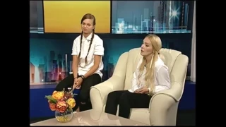 Администратор приюта Второй шанс Наталья Карасева с дочерью Алиной в программе Включайся