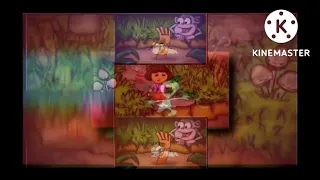 YTPMV Boots Pushes Dora And Snoopy Into Quicksand Scan