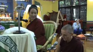The Buddhist Path - Khadro La teaching at Tushita