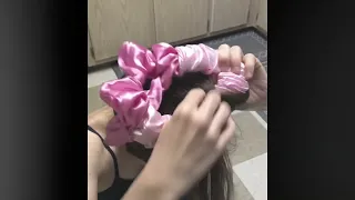 Sleep Tie Scrunchies, Easy How-To