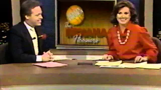 1987 Indiana University post-title celebration footage