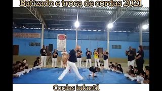 Capoeira A M C 2021 batizado e troca de cordas .