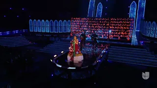 Angela Aguilar performing La Llorona at the 19th Annual Latín GRAMMY awards