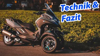 Yamaha Tricity 300 Technik & Fazit