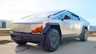 Tesla Cybertruck RUSTING