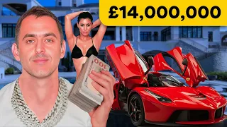 Ronnie O’Sullivan Pro Snooker Player RICH Lifestyle, Net Worth, Hot Wife & Mansions!