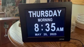 American Lifetime 【New 2023】 Dementia Clock Large Digital Clock for Seniors Review