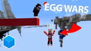 ЭПИЧНОЕ ПАДЕНИЕ ЖИТЕЛЯ В EGG WARS И ЗИМНИЙ КОНКУРС !!!