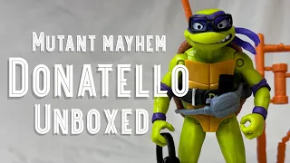 The BEST VALUE ￼Donatello - Mutant Mayhem Action Figure - Unboxed ￼