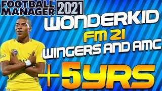 Top 10 Wonderkid Wingers and Attacking Midfielders 5 Years on FM21 | Best Wonderkids FM21