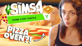 you can MAKE PIZZA with this NEW Stuff Pack?!🍕 (The Sims 4: Home Chef Hustle)