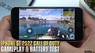 iPhone SE 2022 Call of Duty Mobile Gaming test 2023 | Apple A15 Bionic