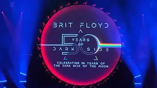 Brit Floyd, Atlanta GA. 4 June 2023. Front row of first balcony overlooking stage.