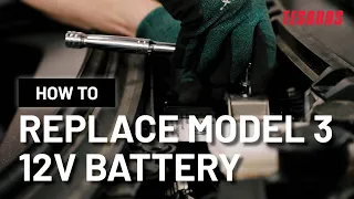 How to Replace Your Model 3 12V Battery - TESBROS