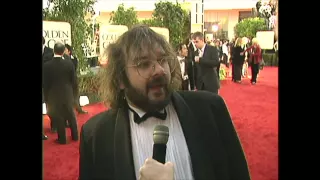 Golden Globes 2002: Peter Jackson Exclusive Interview | ScreenSlam