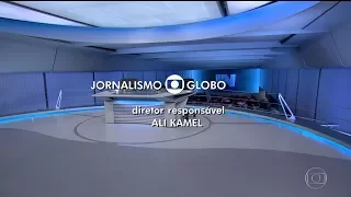Encerramento do último "Jornal Nacional" no cenário de 2015 (17/06/2017)