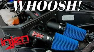 Injen Cold Air Intake Install On My Ford F150 | SOUND CLIPS!