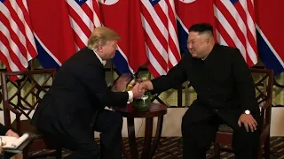 Trump predicts 'progress ' in Kim summit