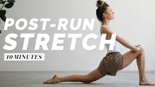 10 Min. Post-Run Stretch |  Simple Cool Down after Running