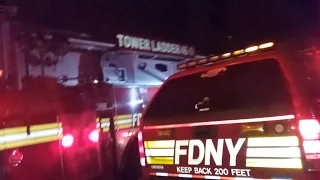 FDNY On Scene At A Kitchen Fire On Post Avenue In Inwood