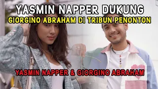 Yasmin Napper Dukung Giorgino Abraham di Tribun Penonton