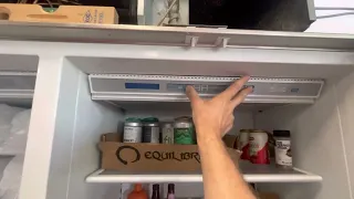 How to shut off JUST the freezer or JUST the fridge of a sub zero refrigerator