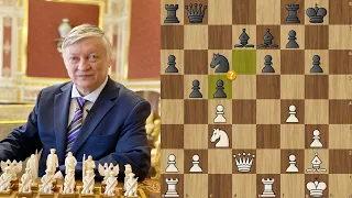 Anatoly Karpov vs Veselin Topalov || Linares 1994 || Impressive play by Karpov