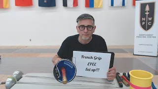 Armory & Equipment Care #13 (French Grip Epee Setup) | Coach Michael McTigue