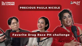 Precious Paula Nicole reveals her favorite #DragRacePH challenge | CONVOS @ Home