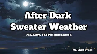 Mr. Kitty, The Neighbourhood - After Dark X Sweater Weather (Lyrics Mashup) #tiktok