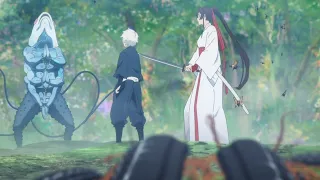 Gabimaru and Sagiri gets surrounded by monsters | Hell's Paradise:  Jigokuraku | Episode 4