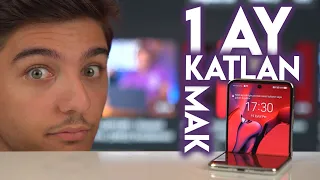 KATLANABİLİR TELEFONA 1 AY KATLANMAK! | HUAWEI P50 Pocket Deneyimi