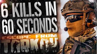 6 KILLS IN 60 SECONDS! - EFT WTF MOMENTS  #337 - Escape From Tarkov Highlights