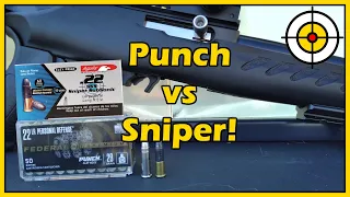 Did The Punch Just Get Sniped?! .22lr Federal Punch vs Aguila Sniper Subsonic Ballistic Gel Test!