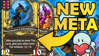 New Tier 6 card is the new meta! | Hearthstone Battlegrounds