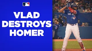 Vlad DEMOLISHES homer! Vlad Guerrero Jr.'s 37th home run of the season was destroyed!