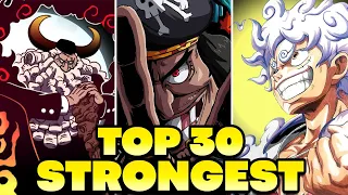 Ranking the TOP 30 STRONGEST in One Piece (ft. @Parvision-, @MARSHALLDPREACH, @Kev-D-OG and more)