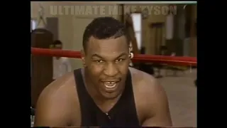 MIKE TYSON INTERVIEW BEFORE CARL WILLIAMS FIGHT 1989