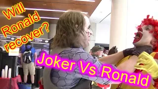 The Joker Fights Ronald McDonald