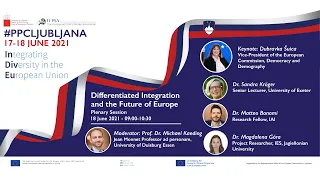 Differentiated Integration and the Future of Europe | #PPCLjubljana