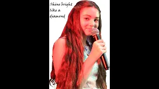 Shine bright like diamond Rihanna [cover by Gabrielle]