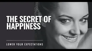 The Secret Of Happiness Is Low Expectations  || Motivational Talk || #motivationaltalk