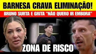 A GRANDE CONQUISTA 2: BARONESA FORA? BRUNO SURTA, após descobrir ELIMINAÇÃO e toma "VOU EMBORA!"