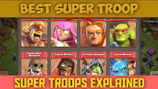 Super Troops Explained Best Super Troop in Clash of clans Tamil