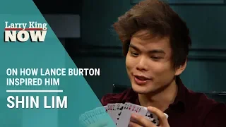 Shin Lim Stuns Larry King With a Card Trick