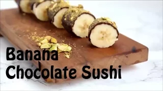 Easy Banana Sushi (Just 3 Ingredients!)