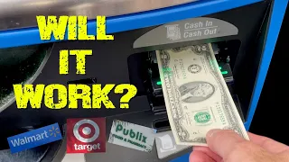 Do self-checkouts accept $2 bills?