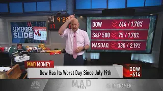 Jim Cramer breaks down Monday's sell-off: Still see no reason to buy